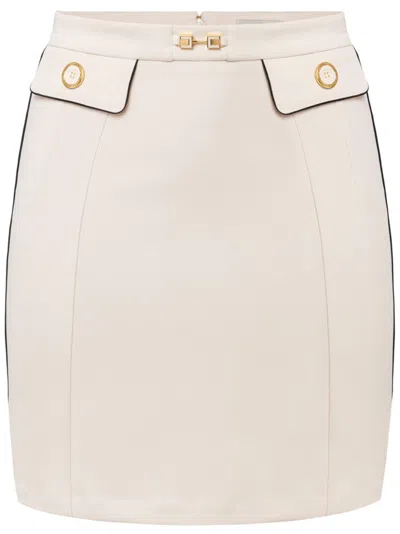 ELISABETTA FRANCHI CRÊPE MINISKIRT