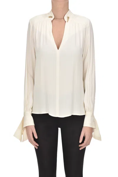 ELISABETTA FRANCHI CREPÈ SHIRT