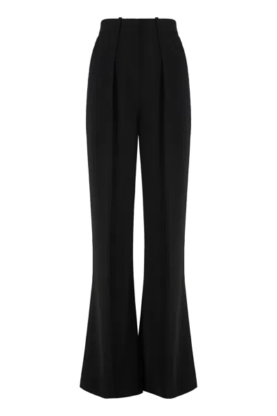 ELISABETTA FRANCHI CRÊPE TROUSERS