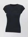 Elisabetta Franchi Crew Neck Embroidered Modal Shirt