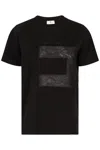 Elisabetta Franchi Crew-neck T-shirt In Black