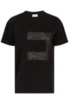 Elisabetta Franchi Crew-neck T-shirt In Black