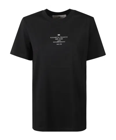 ELISABETTA FRANCHI CREW NECK T-SHIRT