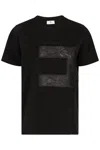 Elisabetta Franchi Crew-neck T-shirt In Black