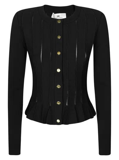 ELISABETTA FRANCHI CREWNECK CARDIGAN