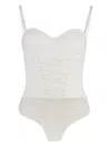 Elisabetta Franchi Criss Cross-straps Bodysuit