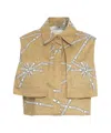 Elisabetta Franchi Logo-print Sleeveless Shirt