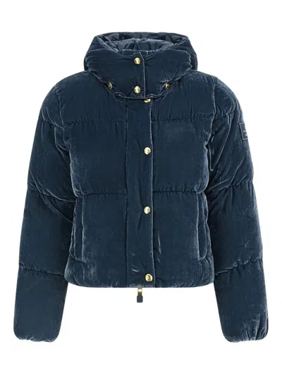 ELISABETTA FRANCHI ELISABETTA FRANCHI CROPPED DOWN JACKET