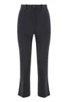Elisabetta Franchi Cropped Flared Trousers