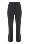 Elisabetta Franchi Women's Cropped Flared Trousers In Black