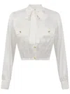 Elisabetta Franchi Shirt In Neutrals