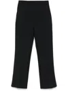 Elisabetta Franchi Cropped Pants In Black