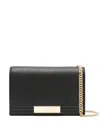 Elisabetta Franchi Mini Gold-plaque Clutch Bag