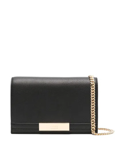 Elisabetta Franchi Crossbody Bag In Black