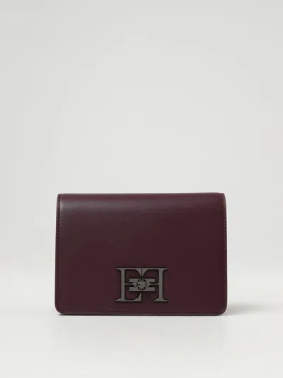 Elisabetta Franchi Mini Bag  Woman Color Burgundy In Burgundy