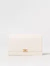 Elisabetta Franchi Clutch  Woman Color White In Butter