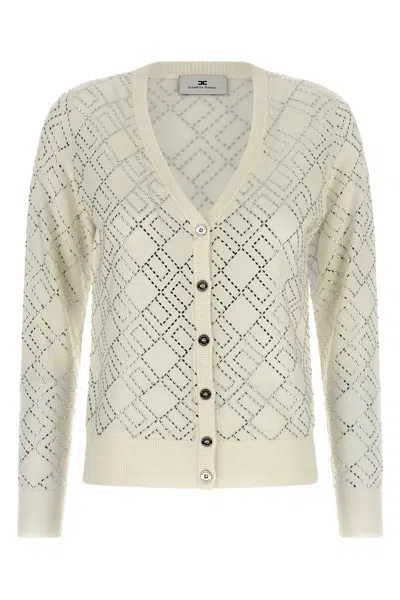 ELISABETTA FRANCHI CRYSTAL CARDIGAN