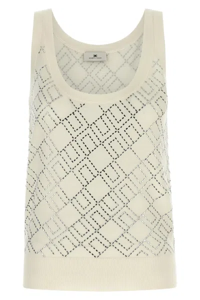 ELISABETTA FRANCHI CRYSTAL TOP