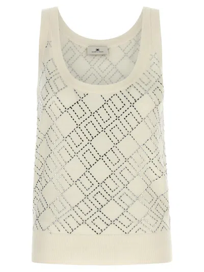 ELISABETTA FRANCHI CRYSTAL TOP