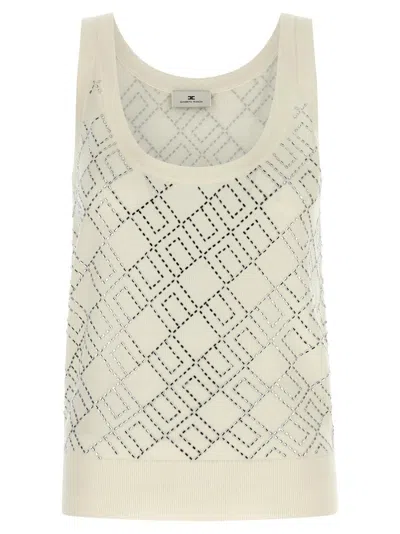 ELISABETTA FRANCHI CRYSTAL TOP