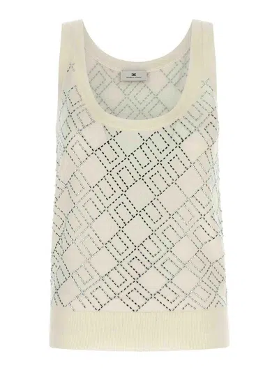 ELISABETTA FRANCHI CRYSTAL TOP