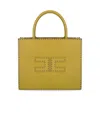 Elisabetta Franchi Women's Small Tote With Contrast Stitching
