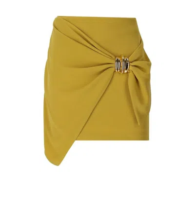 ELISABETTA FRANCHI ELISABETTA FRANCHI CURRY WRAP SKIRT