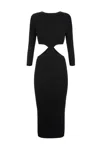Elisabetta Franchi Knit Dress In Black