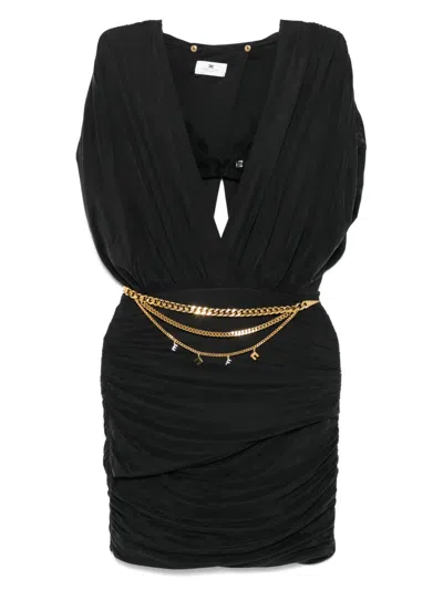 Elisabetta Franchi Cut-out Mini Dress