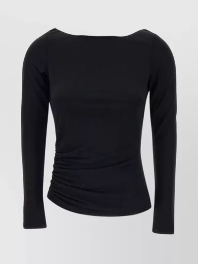 ELISABETTA FRANCHI DAILY VISCOSE SWEATER OPEN BACK