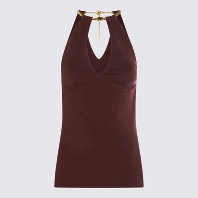 ELISABETTA FRANCHI DARK RED TOP