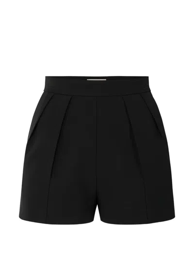 Elisabetta Franchi Darted Shorts In Black