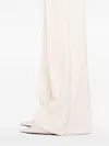 Elisabetta Franchi Denim Trousers In White