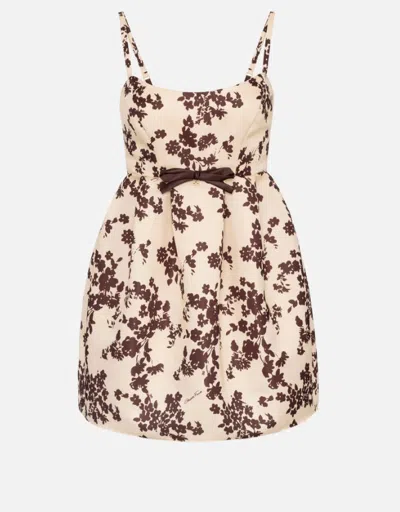 Elisabetta Franchi Doll Dress In Neutral