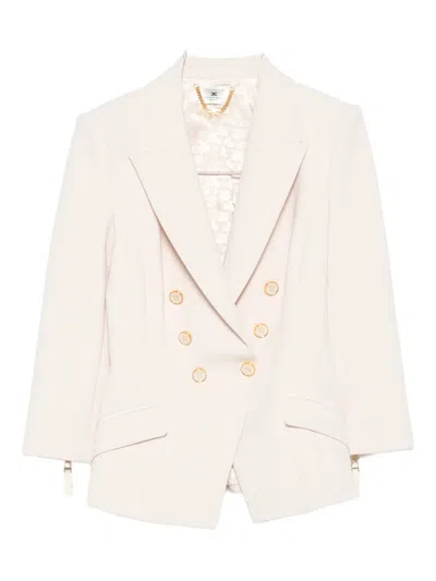 ELISABETTA FRANCHI DOUBLE-BREASTED BLAZER