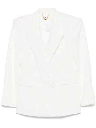 ELISABETTA FRANCHI DOUBLE-BREASTED BLAZER
