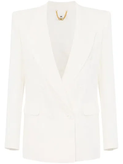 ELISABETTA FRANCHI DOUBLE-BREASTED BLAZER