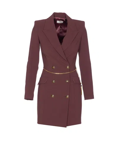 ELISABETTA FRANCHI DOUBLE BREASTED DRESS