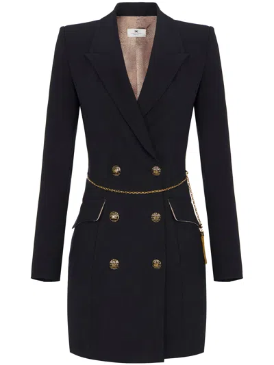 ELISABETTA FRANCHI ELISABETTA FRANCHI DOUBLE-BREASTED DRESS