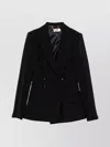 Elisabetta Franchi Double-breasted Jacket With Belted Waist