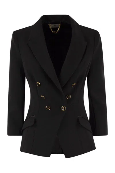 ELISABETTA FRANCHI ELISABETTA FRANCHI DOUBLE CREPE BLAZER
