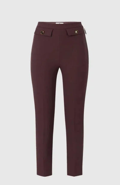 ELISABETTA FRANCHI ELISABETTA FRANCHI DOUBLE CREPE TROUSERS