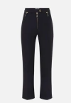 Elisabetta Franchi Zip-fastening Trousers In Black
