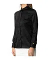 Elisabetta Franchi Double-cuff Satin Blouse