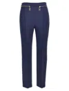 Elisabetta Franchi Straight-leg Crepe Trousers