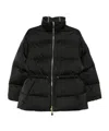 Elisabetta Franchi Drawstring Puffer Jacket In Black