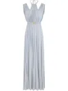 Elisabetta Franchi Lurex-detail Gown