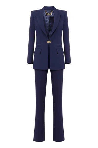 Elisabetta Franchi Dress In Blue