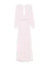Elisabetta Franchi Ruffled Georgette Maxi Dress