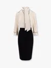 Elisabetta Franchi Dress In Ivory